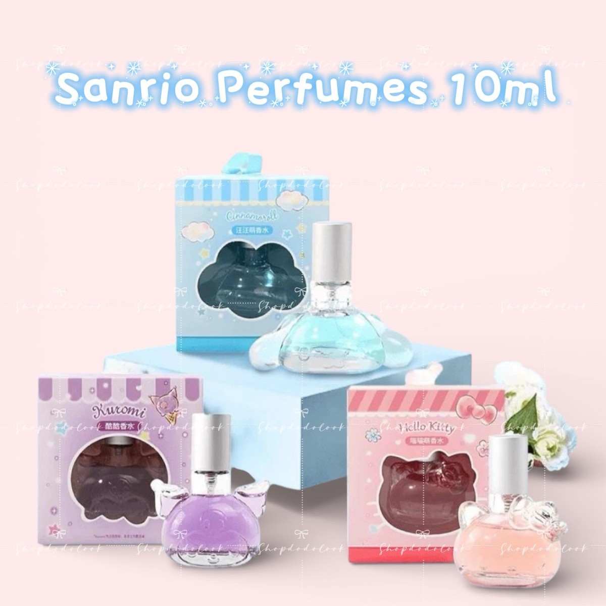 Miniso Hello Kitty Kuromi Cinnamoroll Perfume Fragrance Gift 10ml 