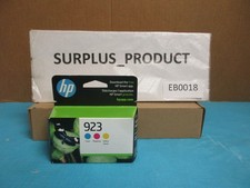 GENUINE HP 923, 6C3Y4LN CYAN MAGENTA YELLOW INK SEALED BOX EXP. 08-25