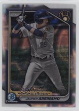 2024 Bowman Chrome Prospects Lava Refractor /399 Jadher Areinamo #BCP-2 0t02