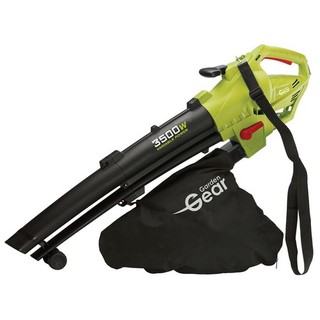 Garden 3500W Electric Leaf Blower Vacuum Shredder Mulcher 45L 3 in 1 10M