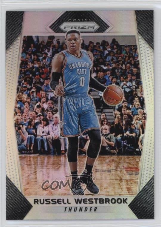 2017-18 Panini Prizm Silver Prizm Russell Westbrook #261 17hq