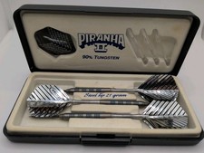 Juego de 3 - Dardos de colección Dart World Piranha II 90% punta de acero de tungsteno 21 gramos dardos