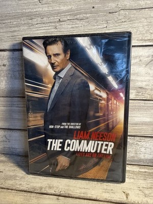 New! The Commuter (DVD) Sealed Liam Neeson Ships Free Lives Are On The Line