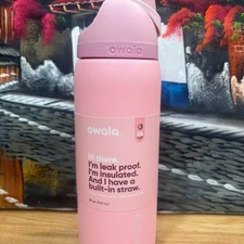Owala FreeSip Insulated Stainless Steel Water Bottle 32 oz Pink New in Box