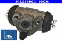 ATE 24.3223-0802.3 Radbremszylinder Zylinder Radbremse Vorderachse Vorne