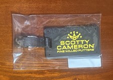 Scotty Cameron 2025 Speed Shop SCP 62 Black Head Cover Bag Tag Titleist NIB