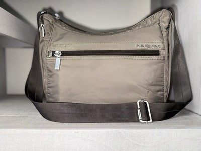 Unisex Classic HEDGREN adjustable shoulder/crossbody bag in Dark Grey