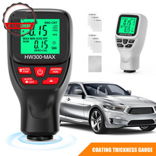 HW-300 Digital Paint Thickness Gauge Car Coating Thicknes Tester Meter 0-2000μm