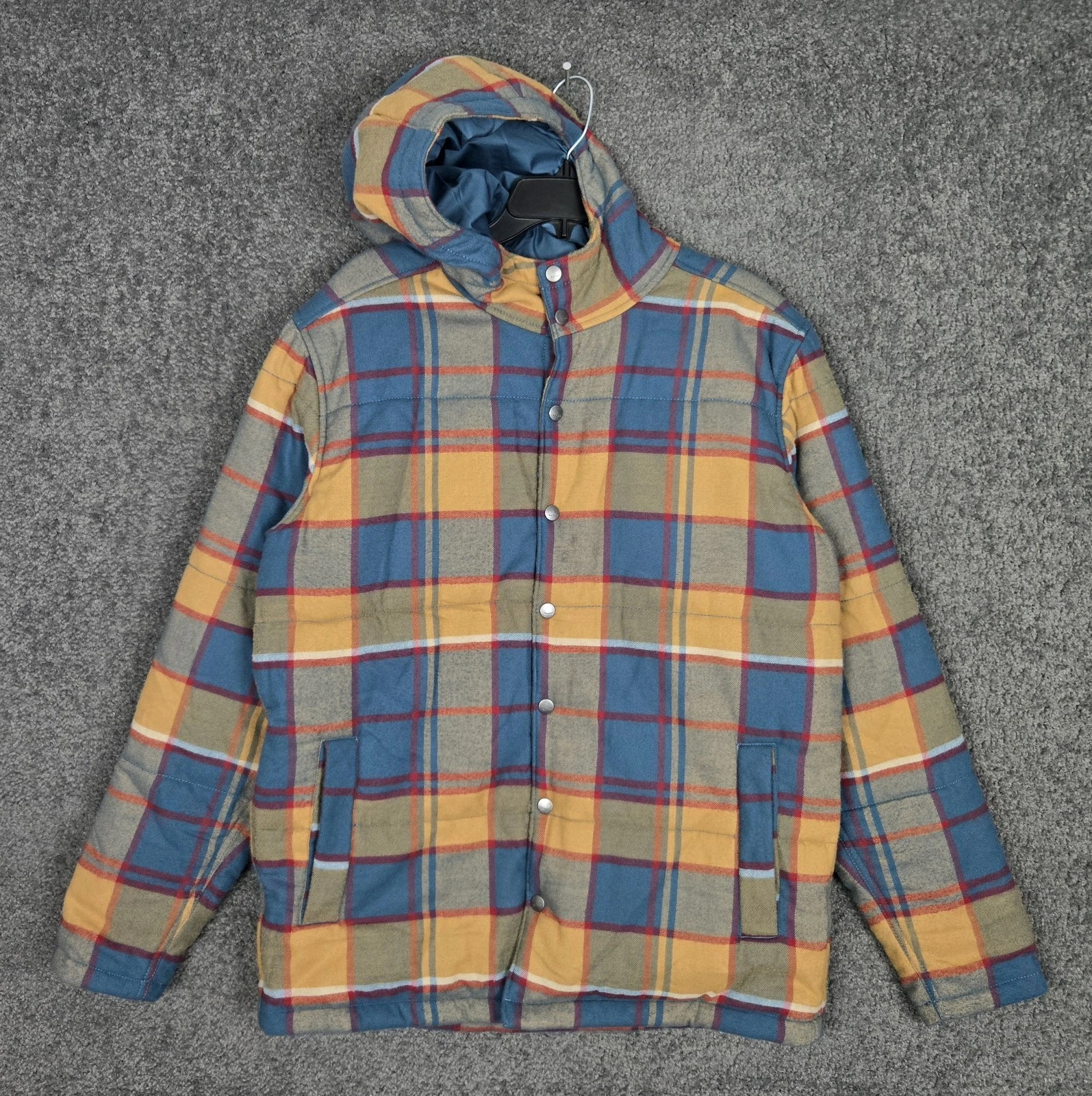 Marmot Flannel Coat Men's Medium Multicolor Plaid Lanigan Flannel Chore Jacket