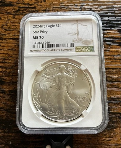 2024 Star Privy American Silver Eagle PCGS MS 70 -