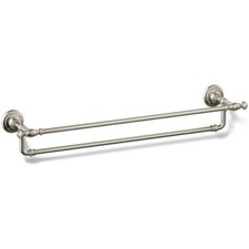  Vibrant Polished Nickel Kohler Artifacts 24" Towel Bar