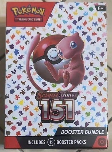 Pokemon Juego de Cartas Coleccionables Escarlata y Violeta 151 Booster Paquete Sellado Nuevo Paquete de 6 ENVÍO GRATUITO Foto 2 de 4