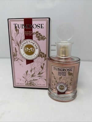 Monotheme  Tuberose  3.4 fl Oz / 100 ml EDT Vaporisateur Pour Femme - Rare