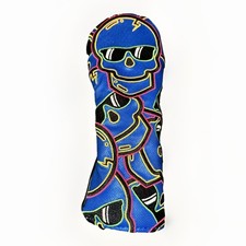 Swag Golf Stacked Skulls 2.0 Thing Blue Hybrid Cover NOOB Display Model