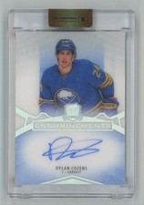 2021-22 Upper Deck The Cup Enshrinements Auto Dylan Cozens Rookie Auto #E-DC