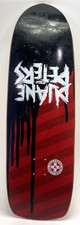 Vintage Black Label Skateboards RED KROSS Duane Peters Skateboard USA MADE NOS