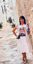 Stunning One Of A Kind Emilio Pucci Dress Made In Italy