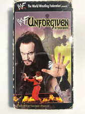 WWF Unforgiven In Your House VHS 1998 Wrestling Undertaker Kane Inferno Match