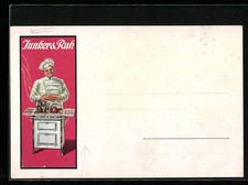 Cartolina d'artista pubblicitaria per forno di Junker & Ruh 