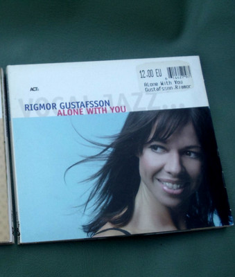 CD Rigmor Gustafsson Alone With You Smooth Vocal Jazz from Schweden Sweden ACT
