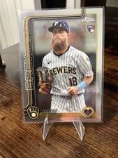 Drew Avans 2025 Topps Chrome Update #USC47 RC Milwaukee Brewers