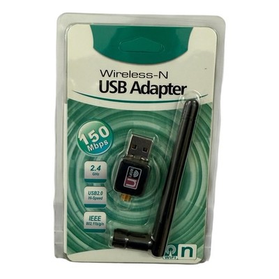 Wireless-N USB WiFi Adapter 150Mbps - Instant Wireless Upgrade!