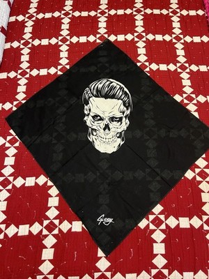 G-Eazy Skull Bandana Signature Official Merch Tour Hip Hop Rap | eBay