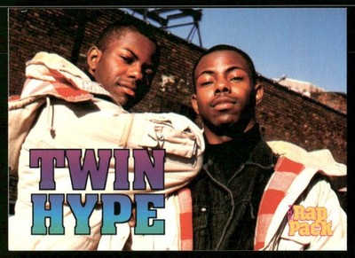 Rap Pack Twin Hype 1991 Premier Cards #125