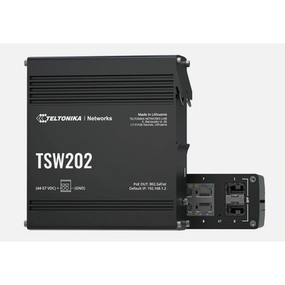 Teltokina TSW202000000 Model TSW202 Managed PoE+ Switch New Sealed
