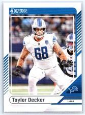 2024 Donruss #281 Taylor Decker - Detroit Lions