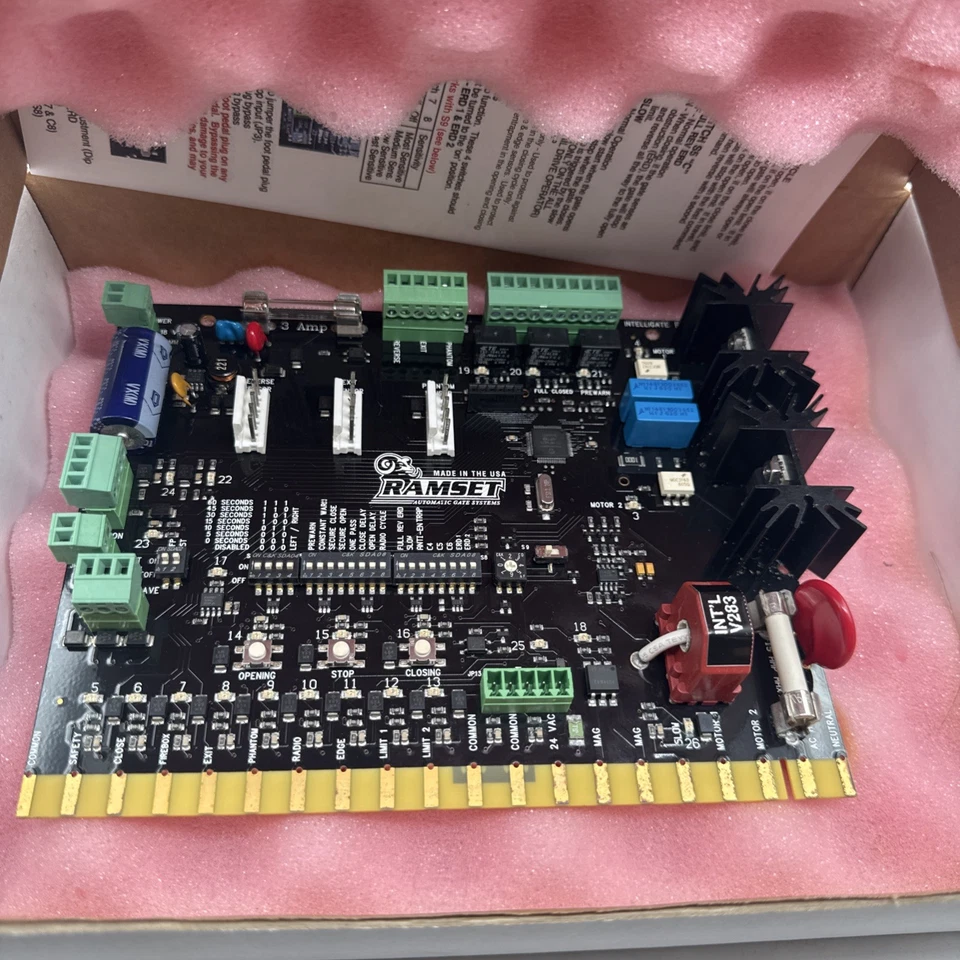 Placa de control Ramset INTELLIGATE 800-62-00 Foto 2 de 3