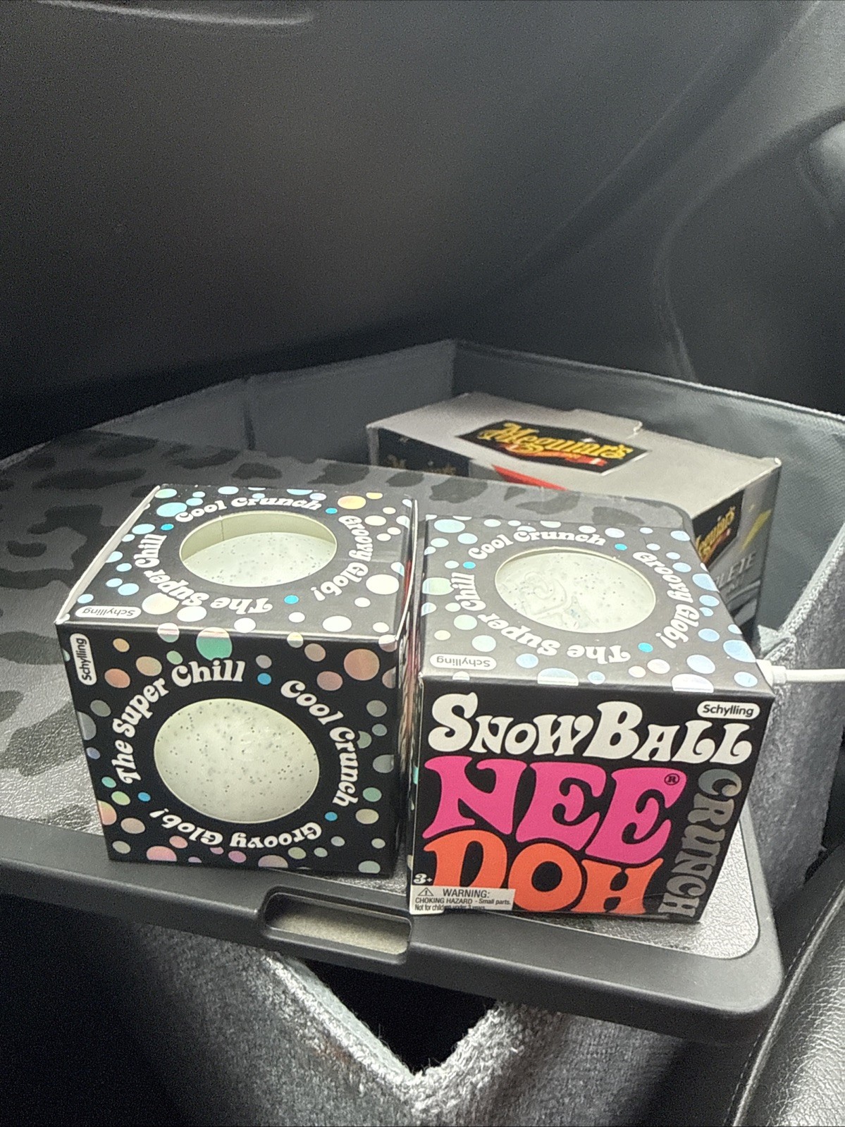 Authentic Schylling Snowball Crunch NeeDoh Groovy Glob Squishy Squeeze Ball🔥