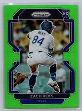 Zach Reks 2022 Prizm Rookie Lime Green /125 #116