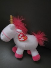 Ty Beanie Movie Despicable Me 3 Fluffy the Unicorn 6" 15cm +1 free series 1 card