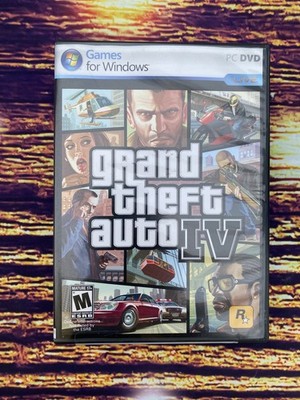 GTA 4 Pc (Windows) w/MAP and Manuals - Disc 2 only