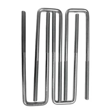 12.5" Extended Square U-Bolts  For 2.5" Leaf Springs 1988-2019 Chevy GMC Sierra