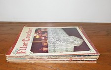 LOT 28 Vintage Crochet Knitting Magazine Patterns Doilies/Trim/Edging  Lily 
