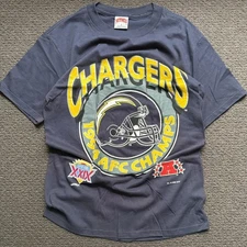 San Diego Chargers NFL Football Rare Design Navy Short Sleeve T shirt HN4410