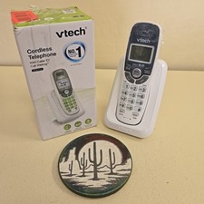 Vtech CS6114 DECT 6.0 1 Handset Cordless Telephone Trilingual Prompts Wall Mount