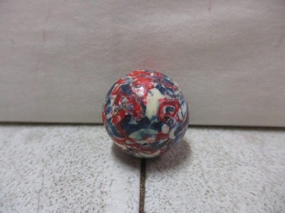 1950's Blue and Red Swirl Super Ball