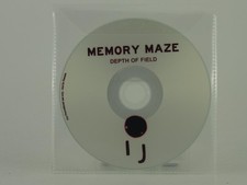 MEMORY MAZE DEPTH OF FIELD (C97) 1 Track Promo CD Single including Plastic Sleev
