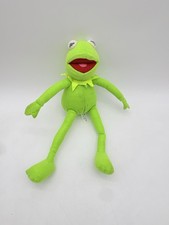 Kermit the Frog Plush Toy Muppets Jim Henson Stuffed Figure Disney Toy VTG 12  