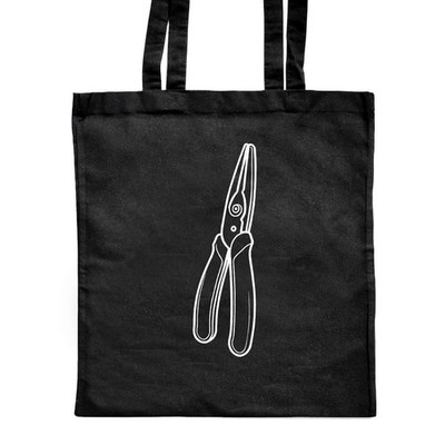 Klassische Shopper-Tasche ''Paar Zangen'' schwarz (ZB00021576)