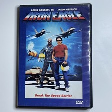Iron Eagle DVD, 1986, Full Screen Louis Gossett Jr. Action Movie - Tested