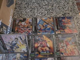 NEO GEO CD/Z CONSOLE SNK NEOGEO + BOX + 13 GAMES NEW