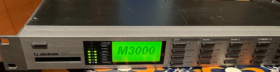 TC electronic M3000 Reverb & FX Processor SERVICED - Image 2 of 4