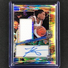 2022-23 Spectra Trevor Keels Rookie Jersey Auto Celestial 83/99