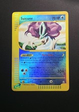 Suicune 37/147 Reverse Holo Rare Aquapolis WoTC Pokemon 2003 LP