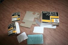 Vintage Eastman Kodak Brownie Junior Box Only In Pieces Complete  See Pix 