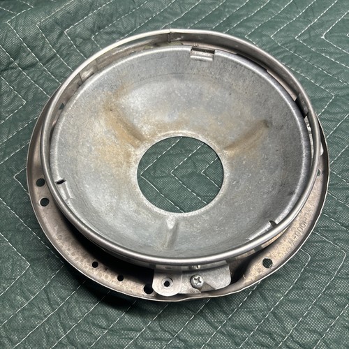 "Ajuste de faros Harley Davidson con anillo cromado para luz de 7"" de diámetro" - Imagen 2 de 4